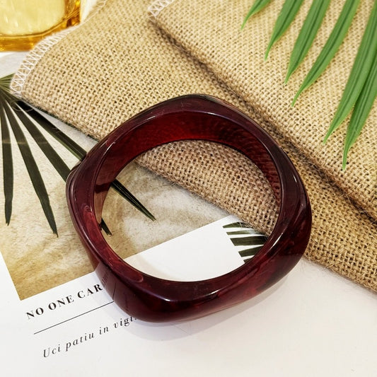 Red Resin Bangle